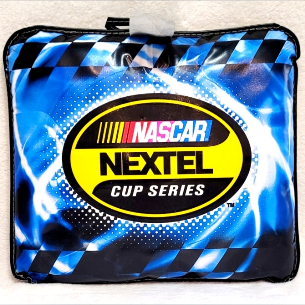 NASCAR Nextel Cup Series Seat Cushion with Handle Double Sided Mancave Gameroom